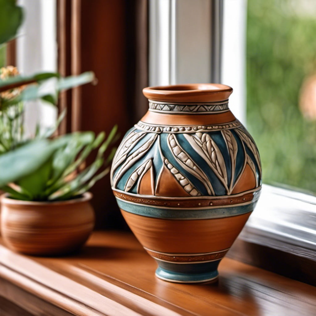 handcrafted pottery piece