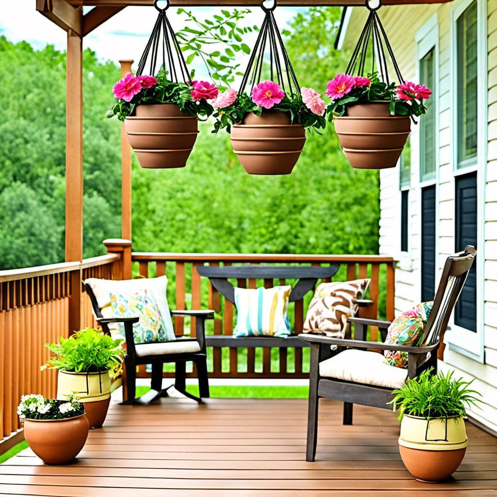 hanging flower pots