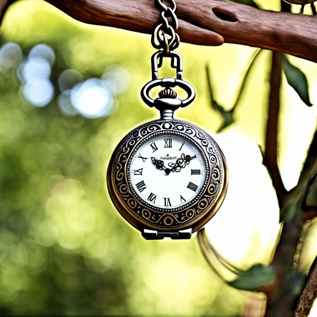 hanging pocket watch decorations