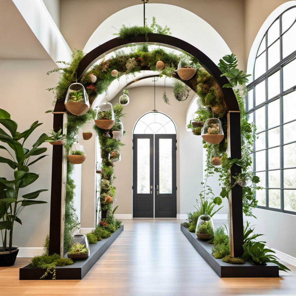 hanging terrariums