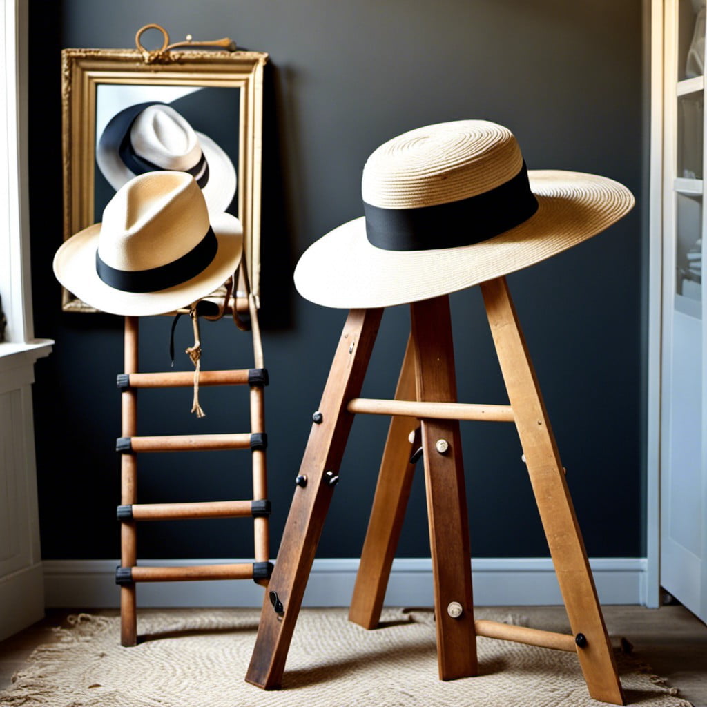 hat stand ladder