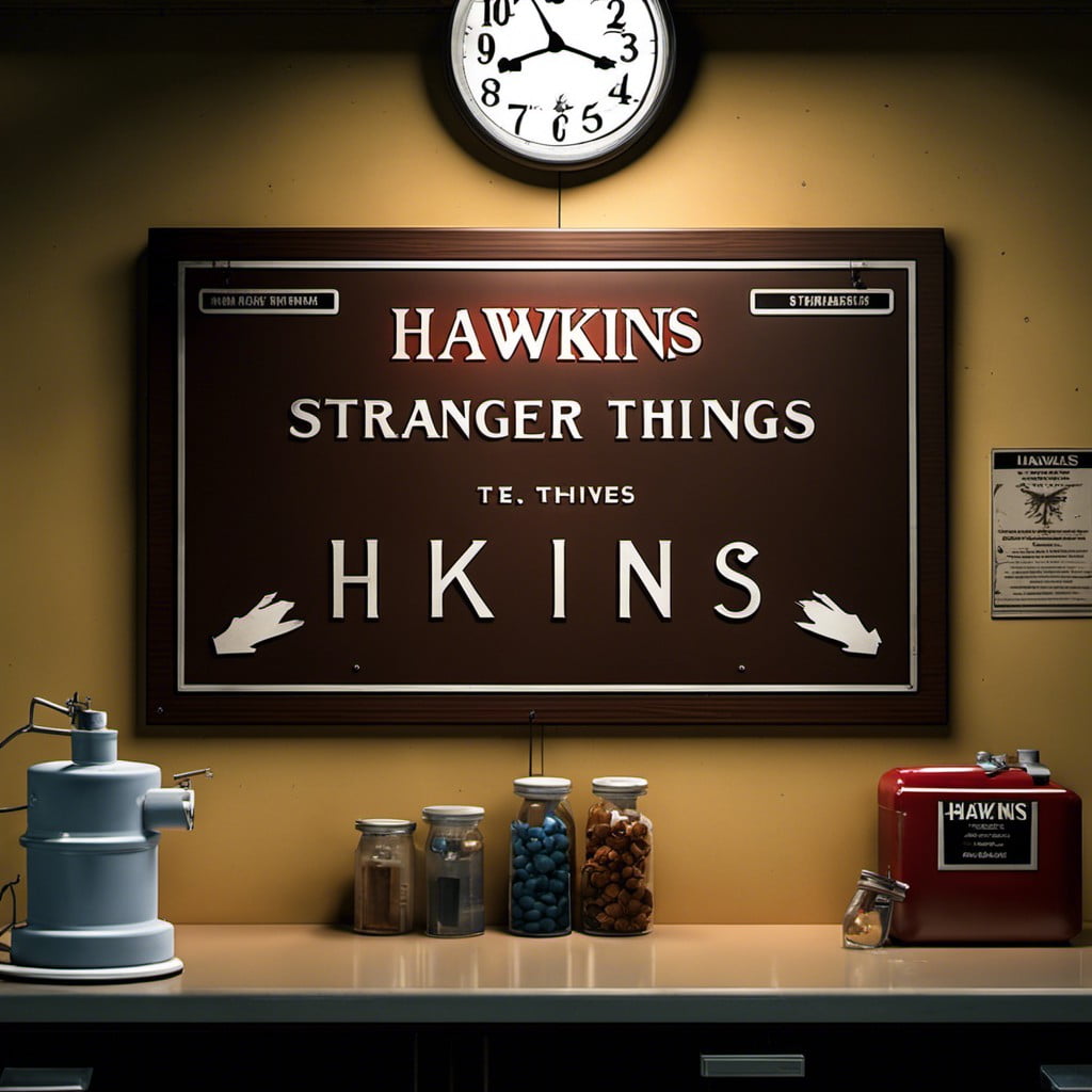 hawkins lab signage