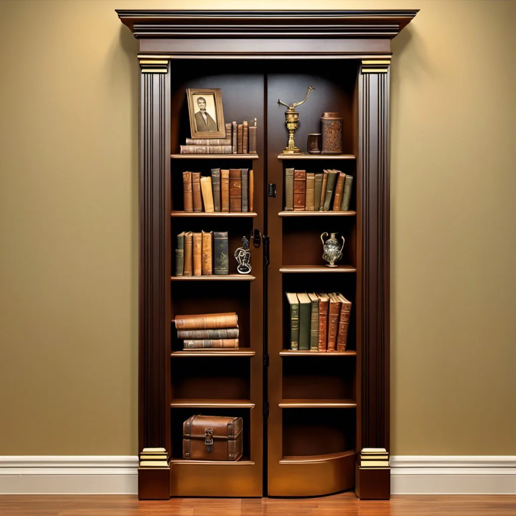 hidden bookcase door