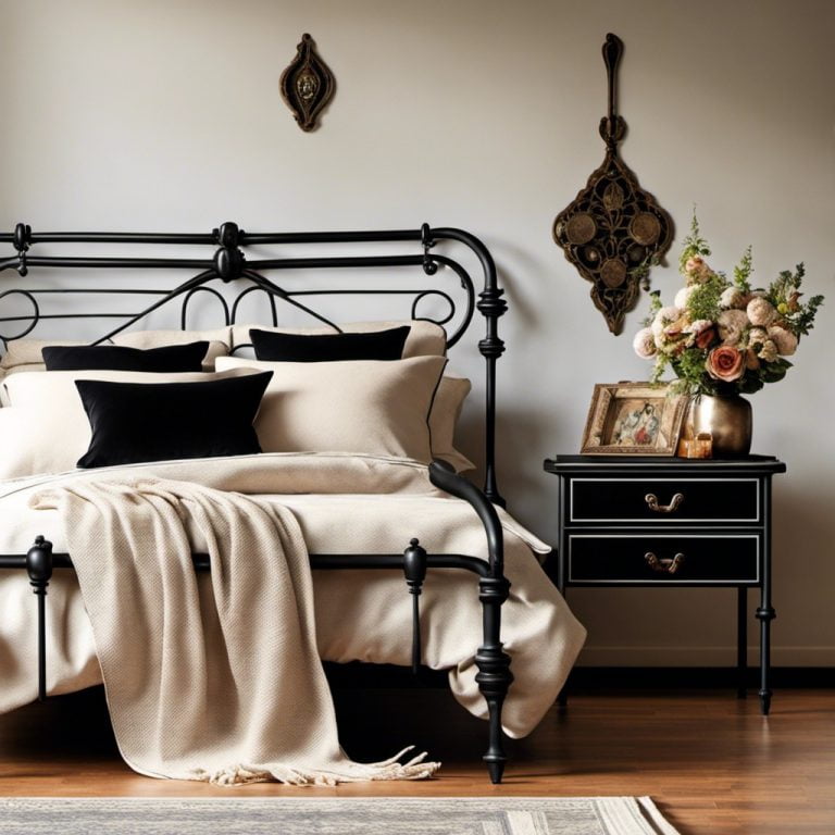 20 Unique Black Iron Bed Decorating Ideas: Styling Tips and Inspiration ...