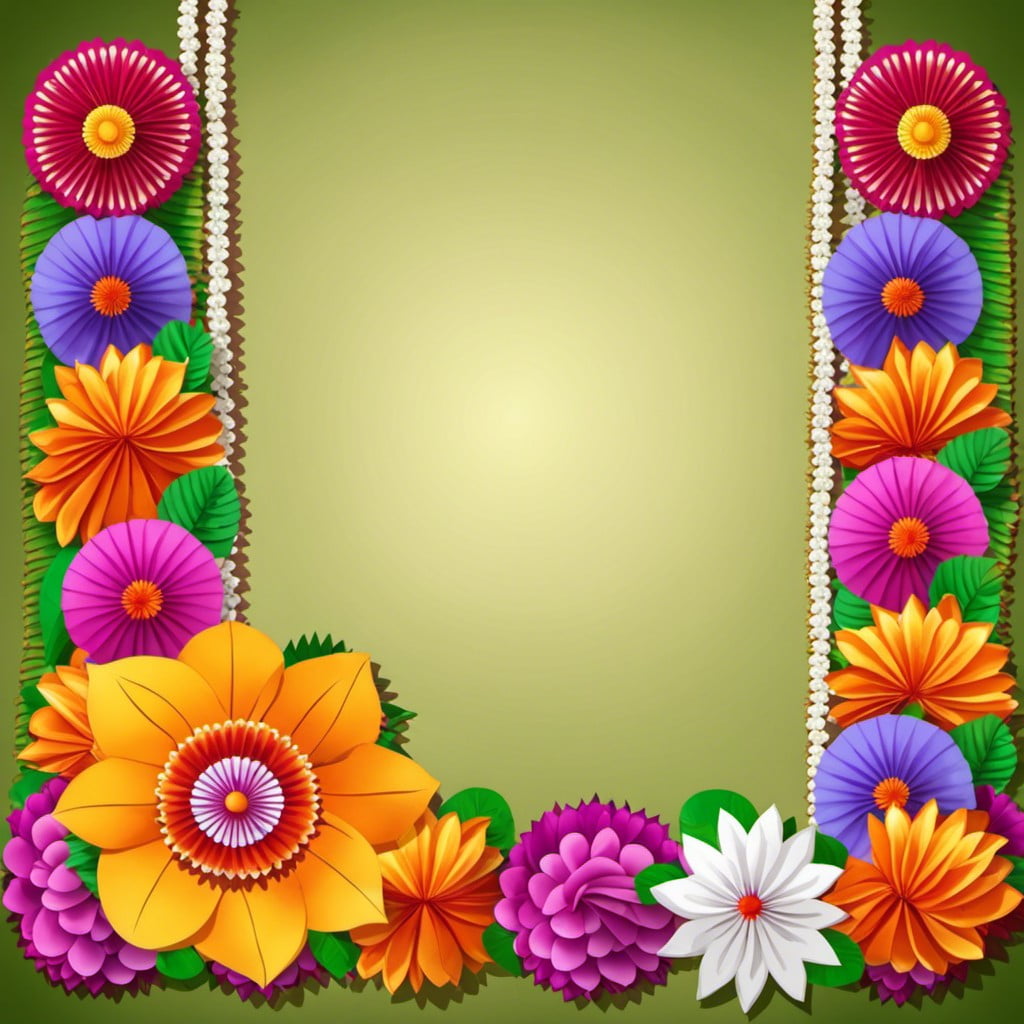 indian floral garlands
