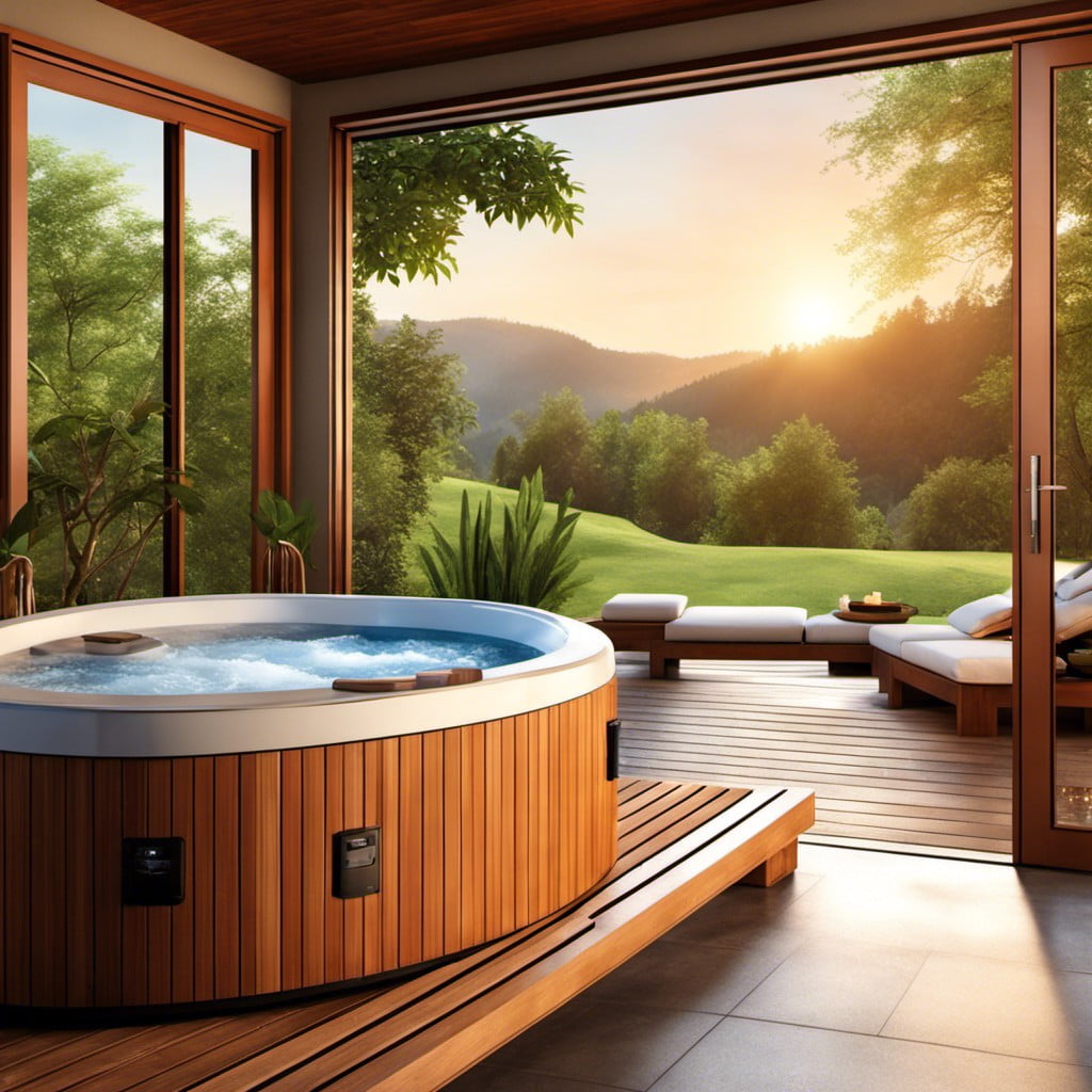 indoor or outdoor hot tub