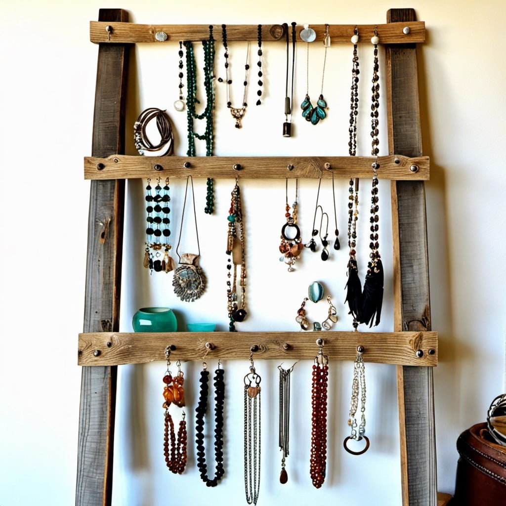 jewelry organizer ladder