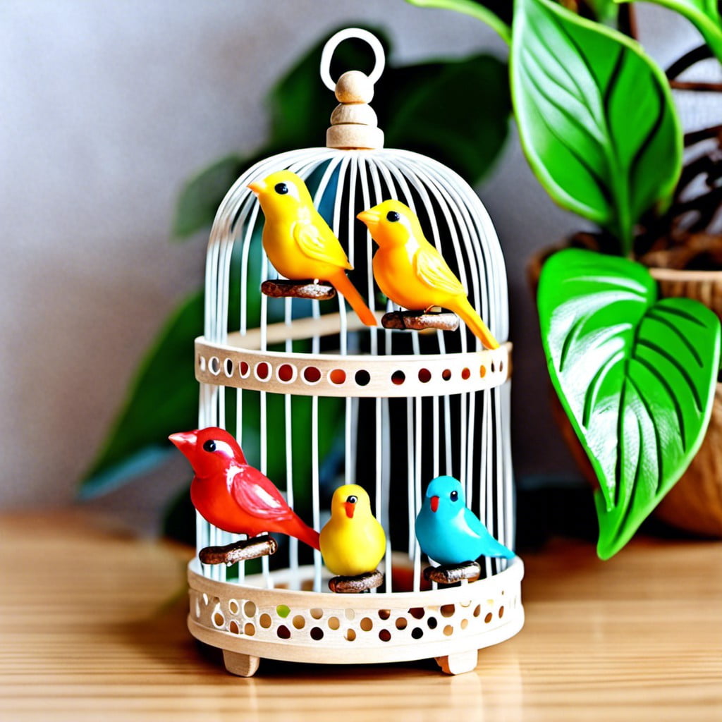 little bird cage toys