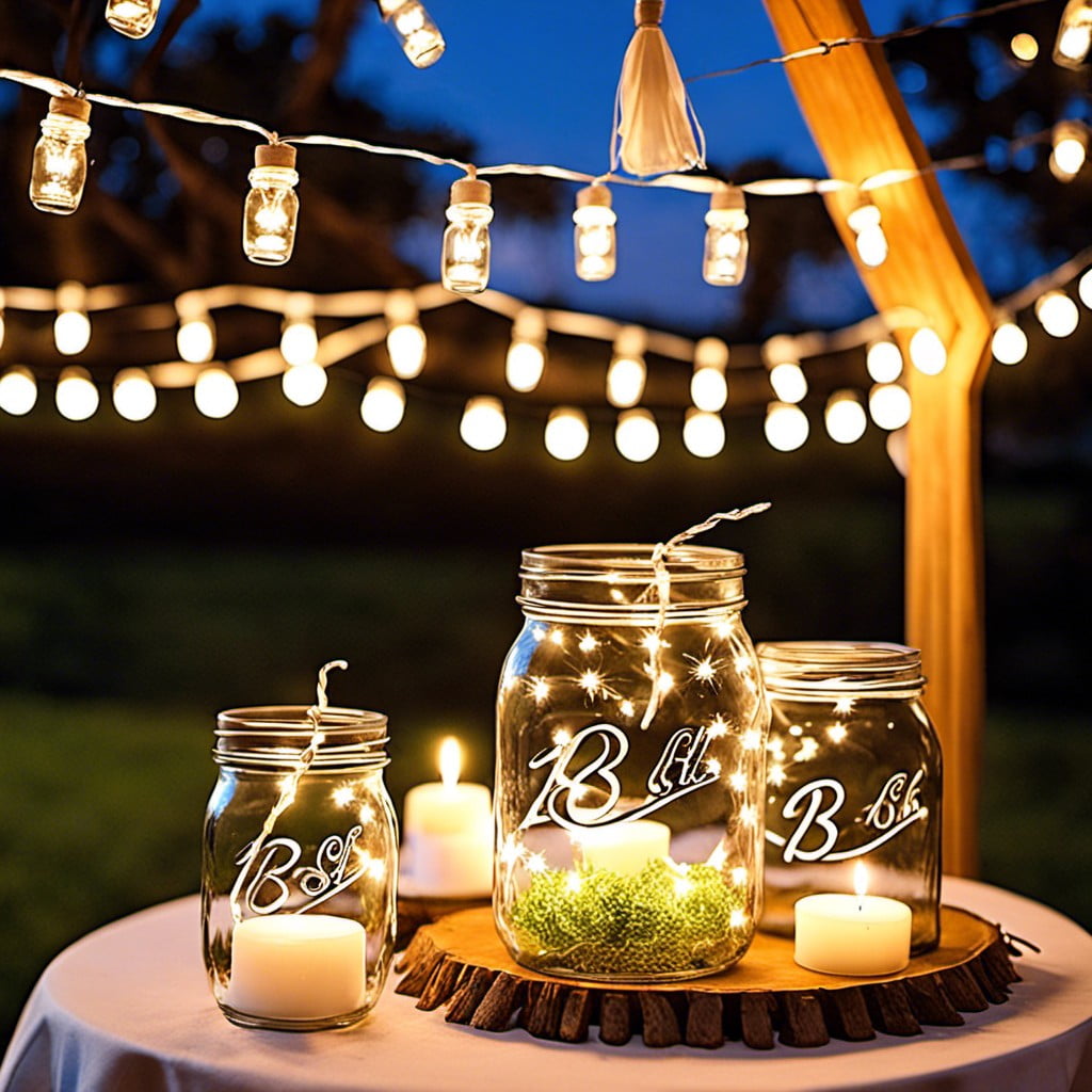 mason jar lights