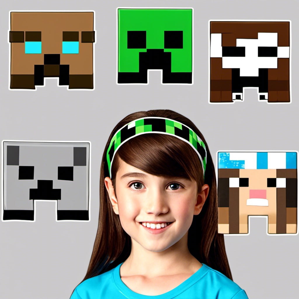 minecraft character headbands