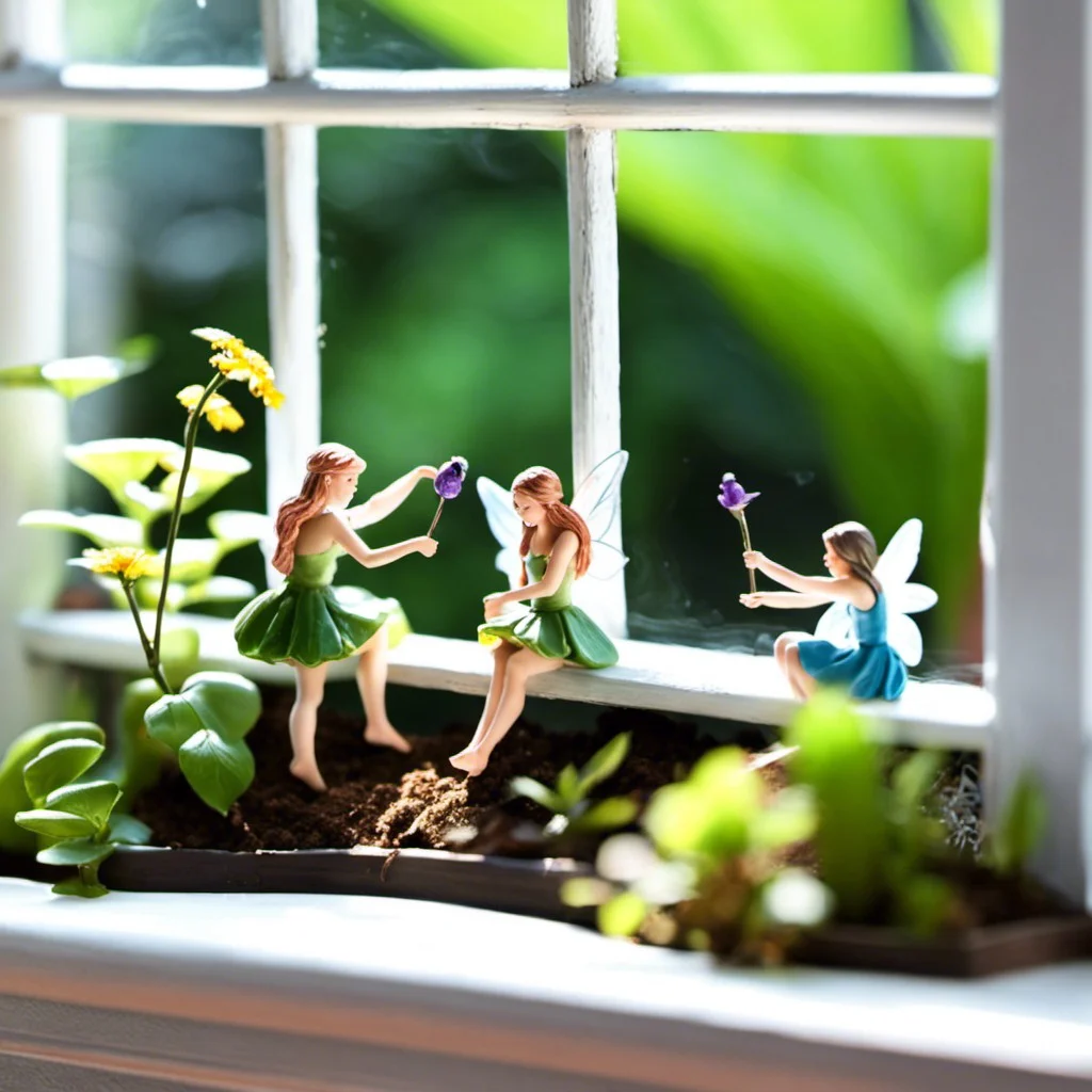 miniature fairy garden