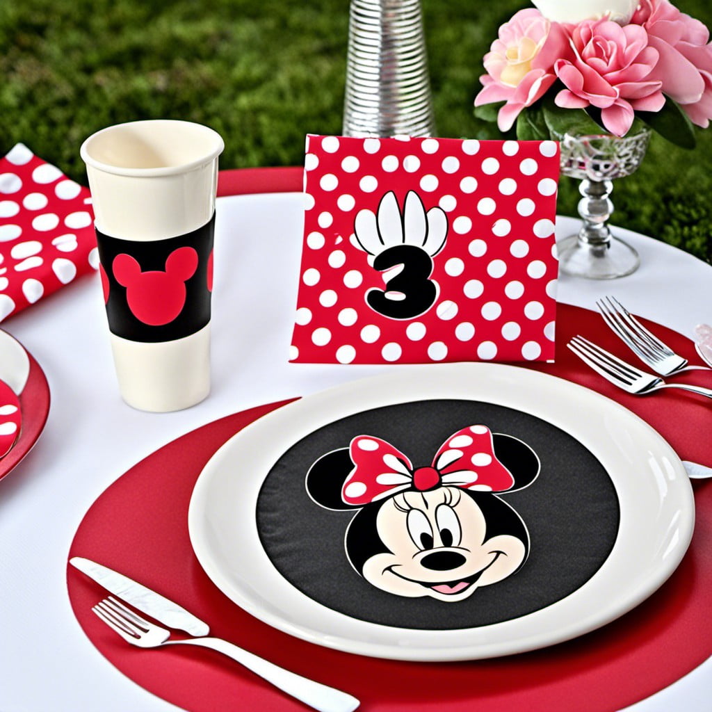 minnie mouse napkins