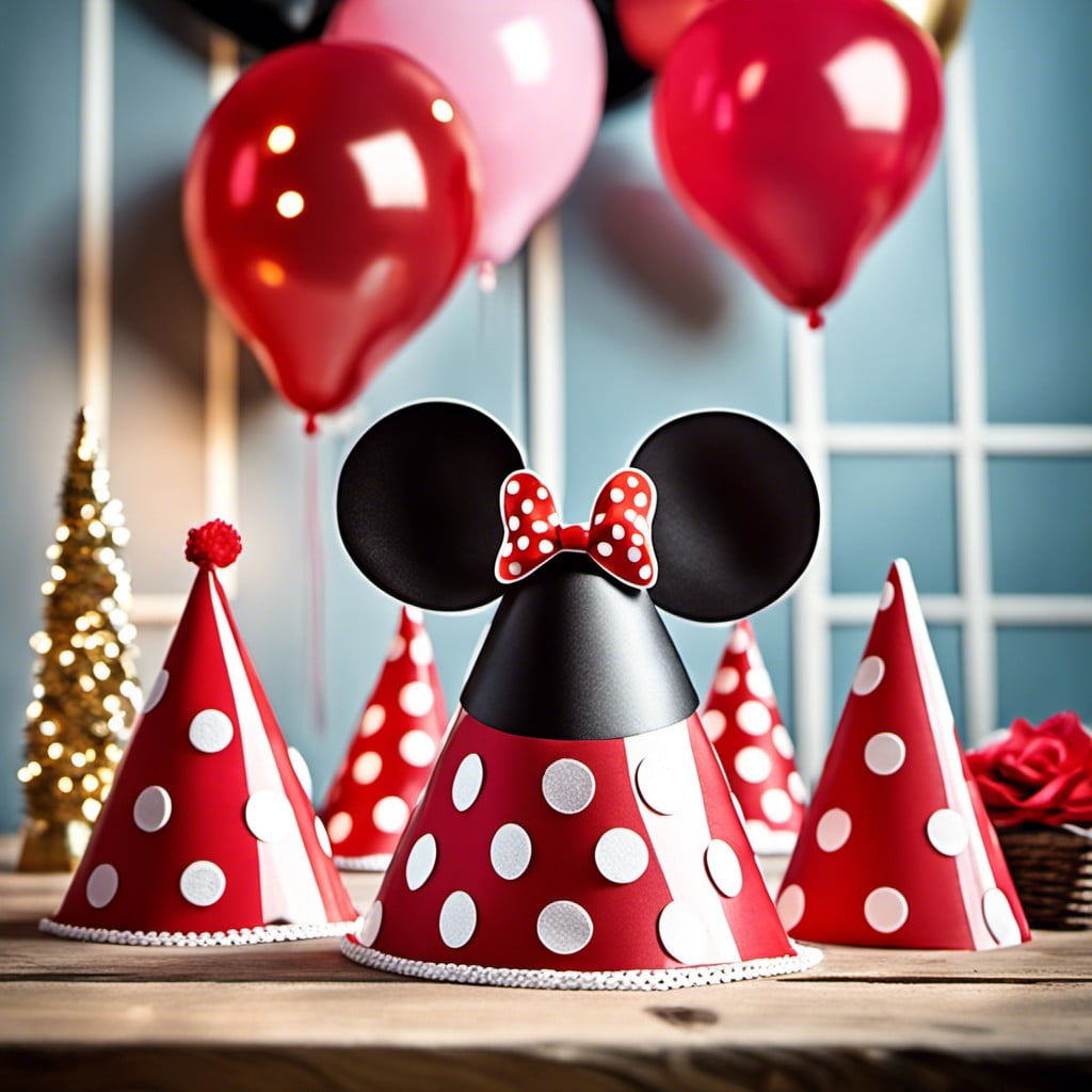 minnie mouse party hats