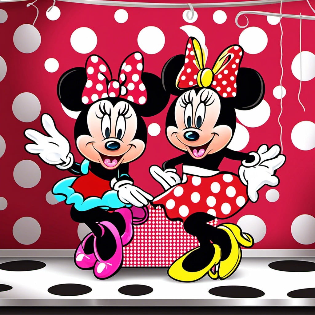 minnie mouse photo booth