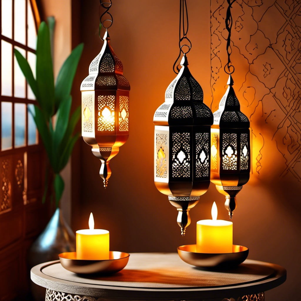 moroccan style hanging lamps