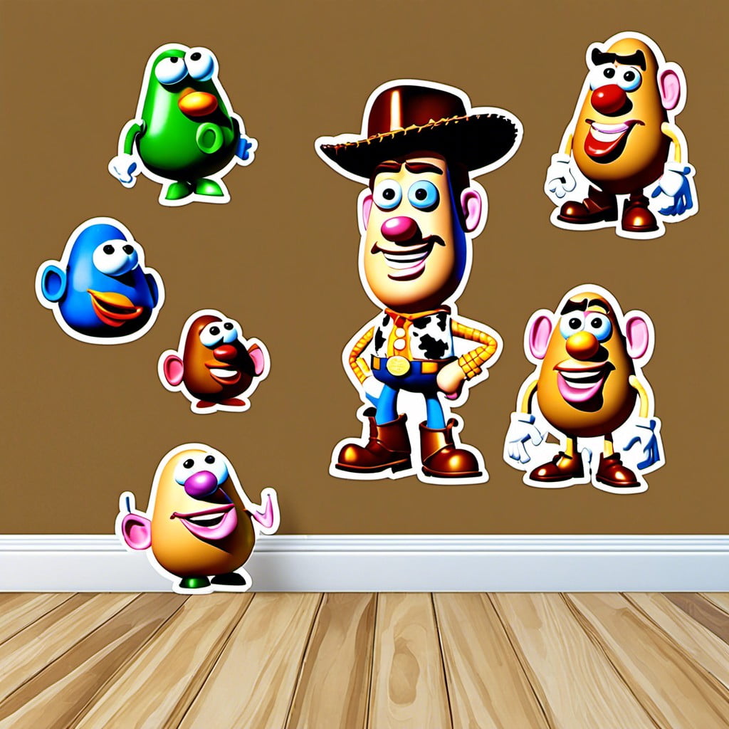 mr. potato head wall decals