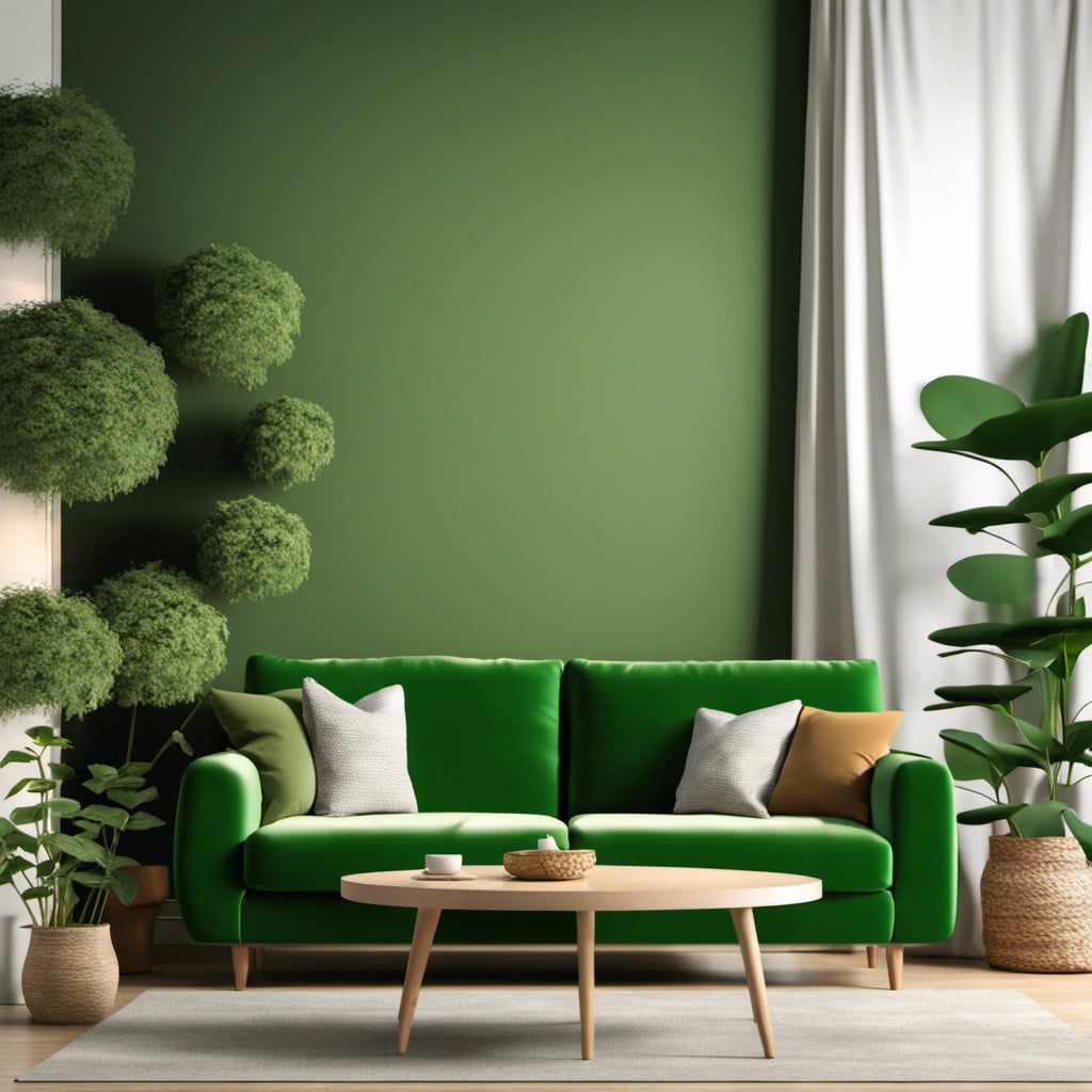 nature inspired room with plants for green synergy