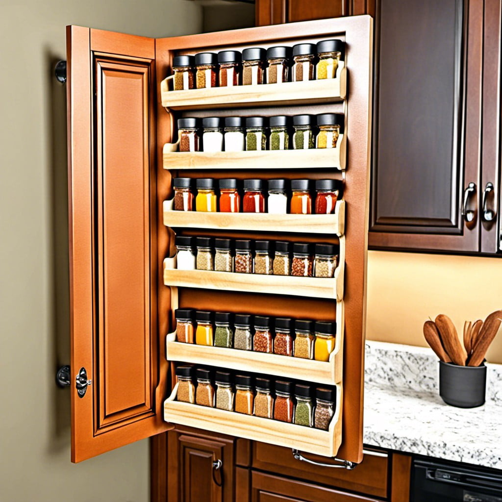 20 Vertical Spice Rack Ideas: Streamlining Your Kitchen Efficiency