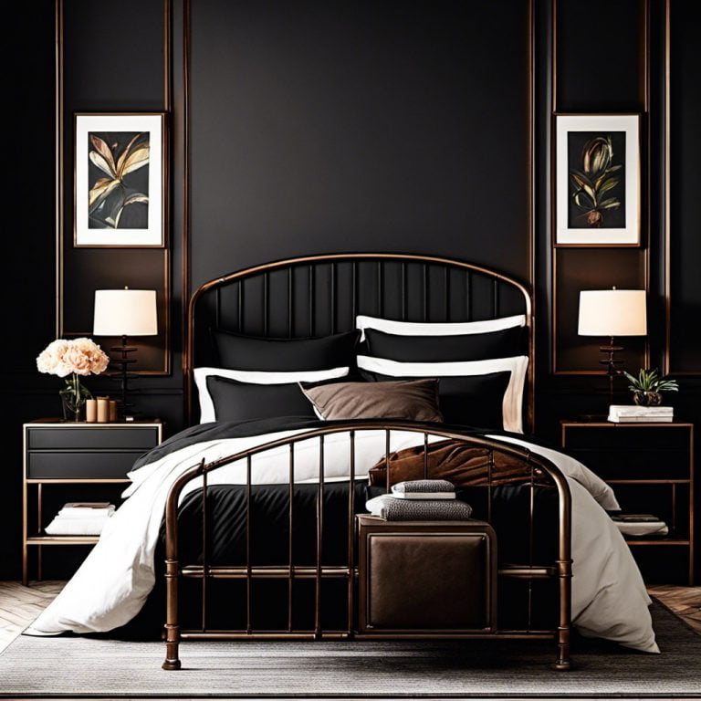 Gallery Detail: 20 Unique Black Iron Bed Decorating Ideas Styling Tips And