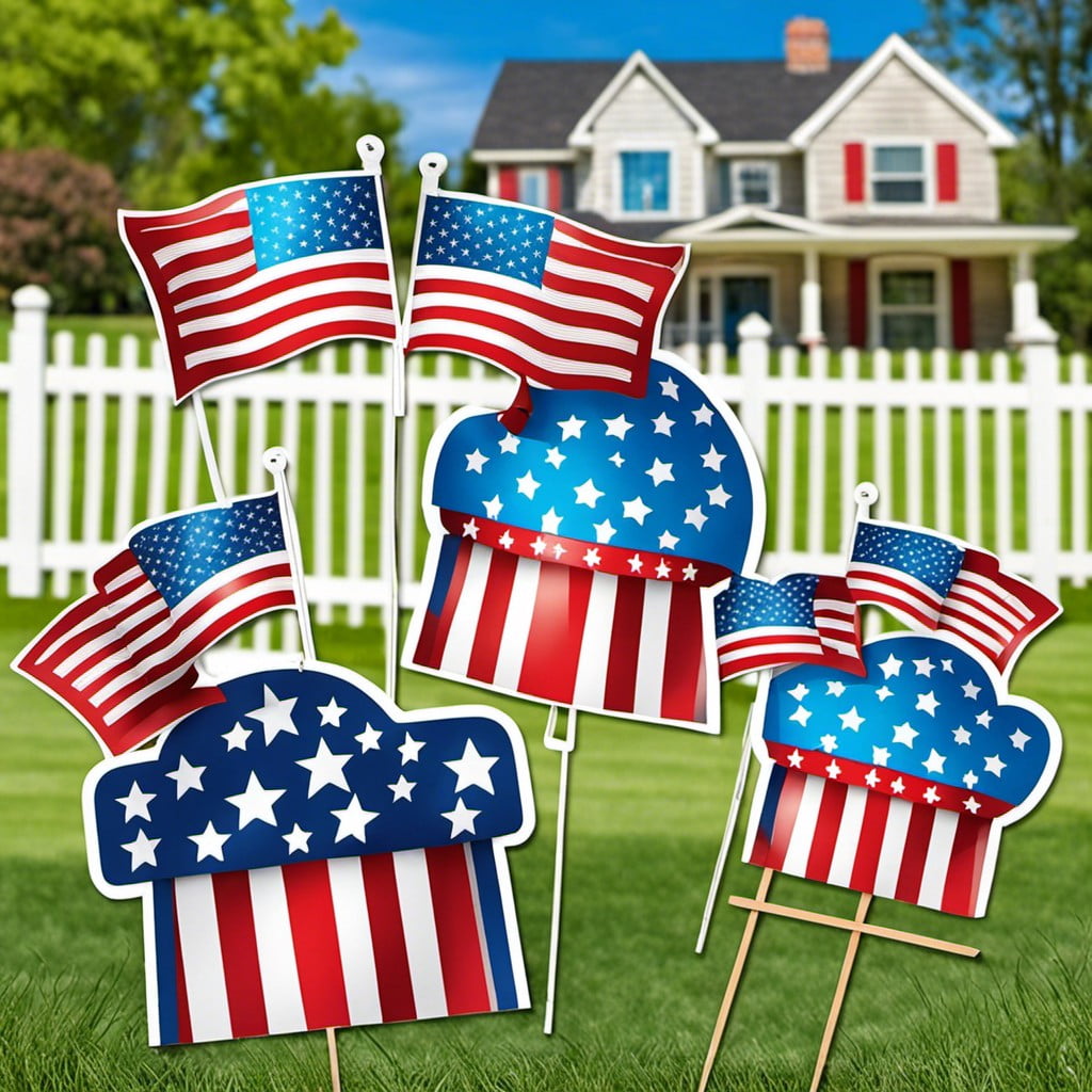 patriotic yard signs