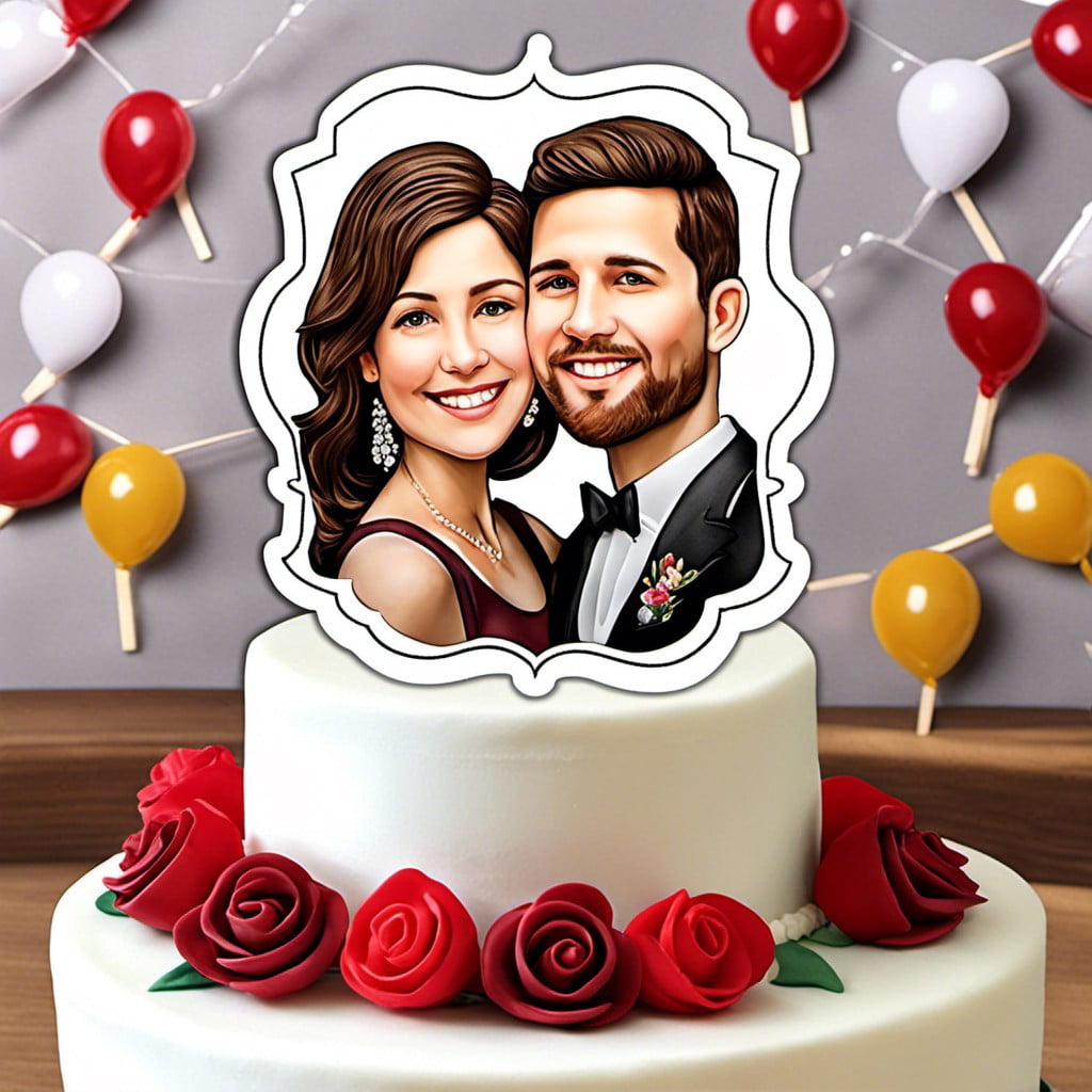 personalized cake topper