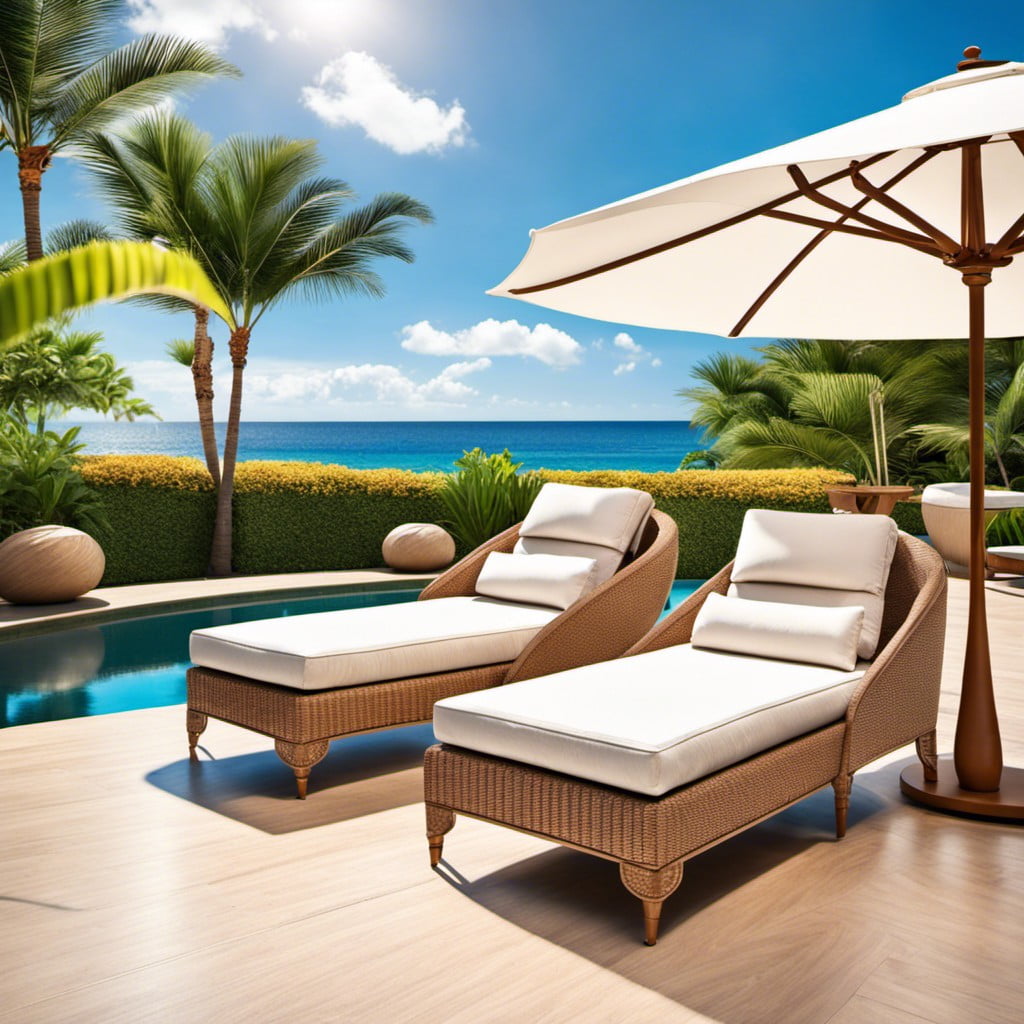 poolside lounge chairs