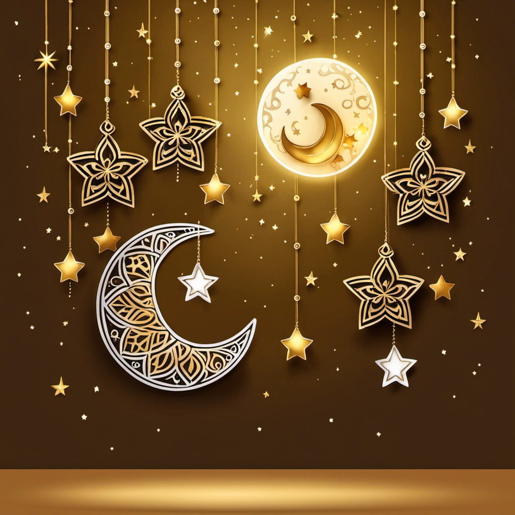 ramadan moon and star mobiles
