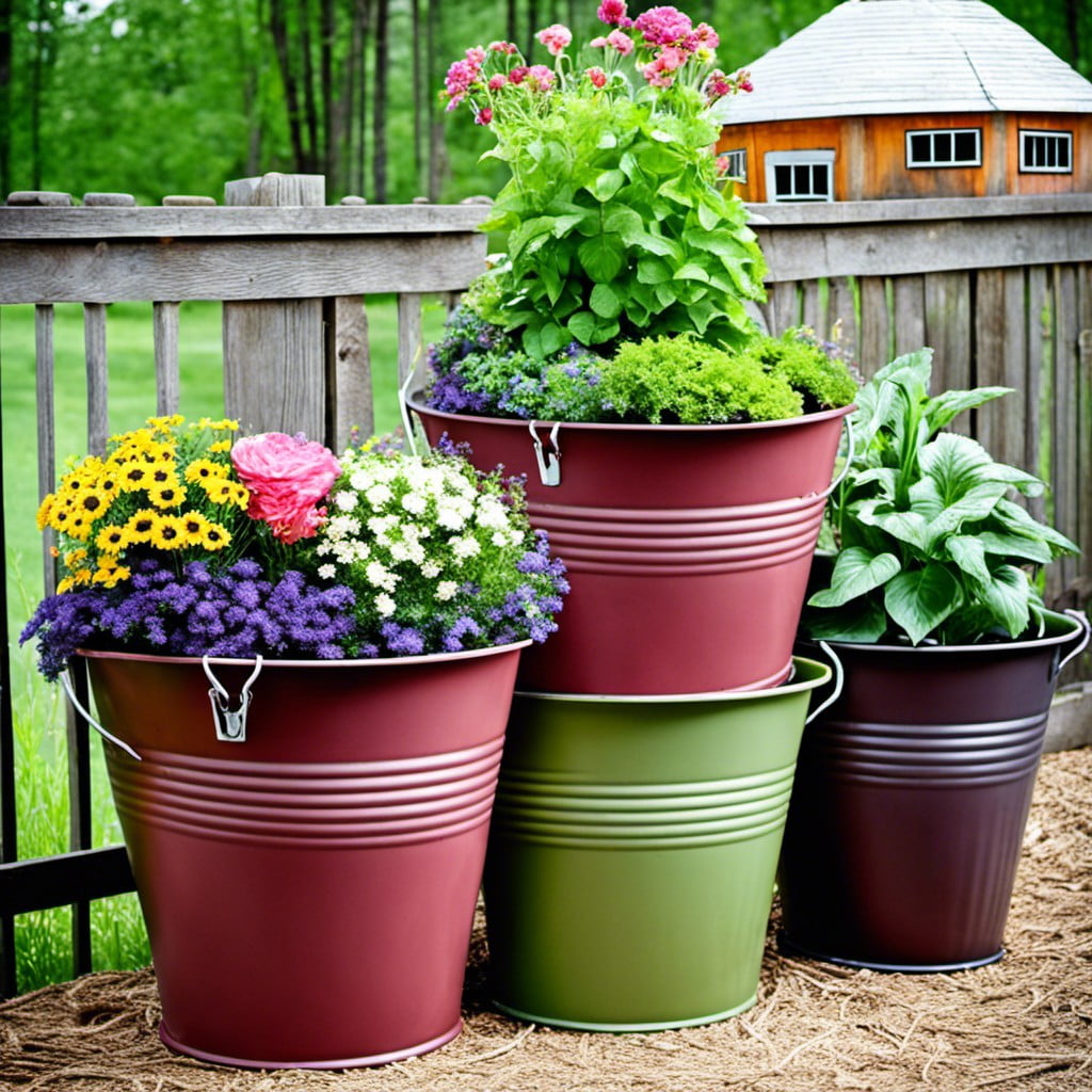 repurposing large buckets