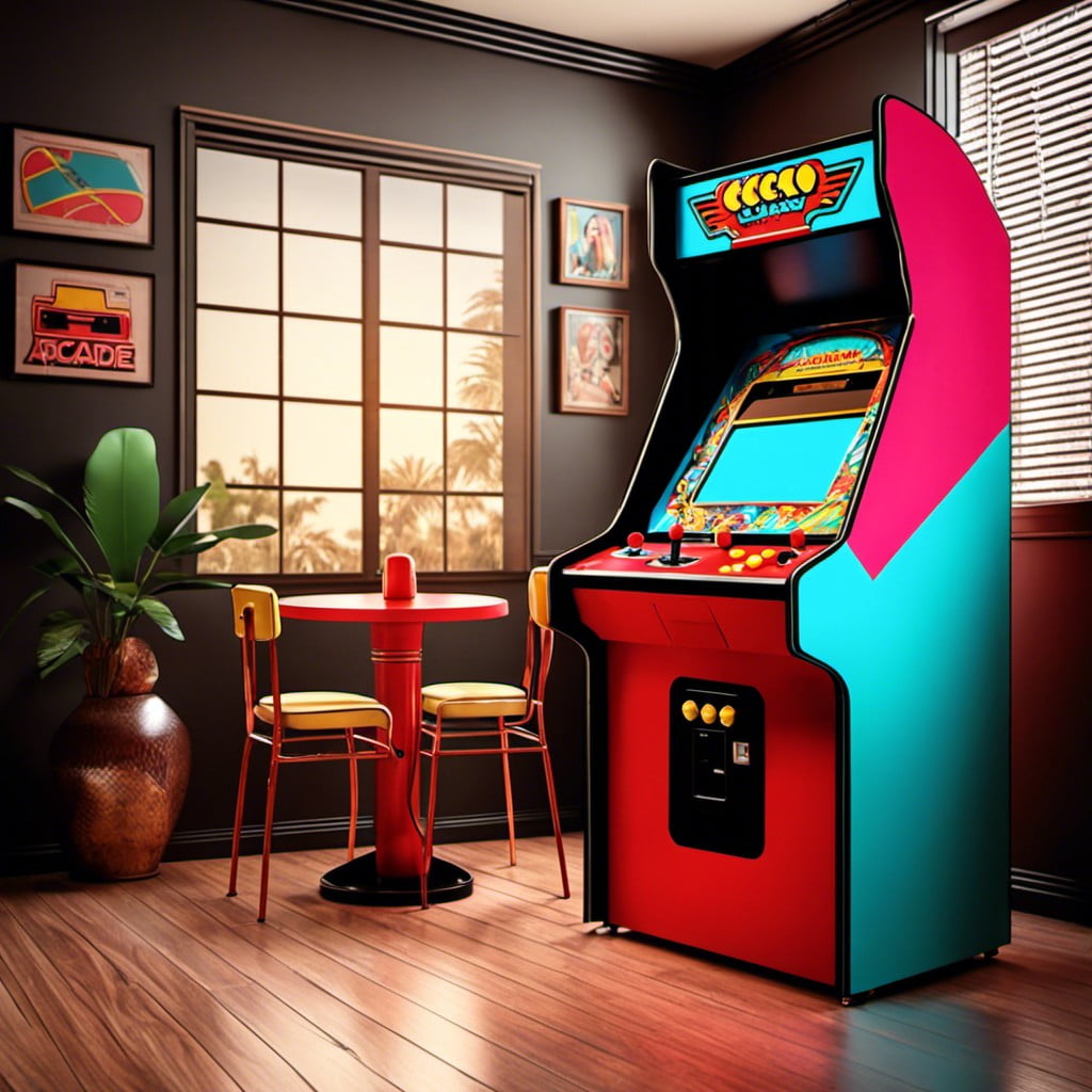retro arcade machines