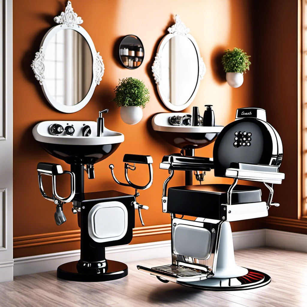 retro salon appliances