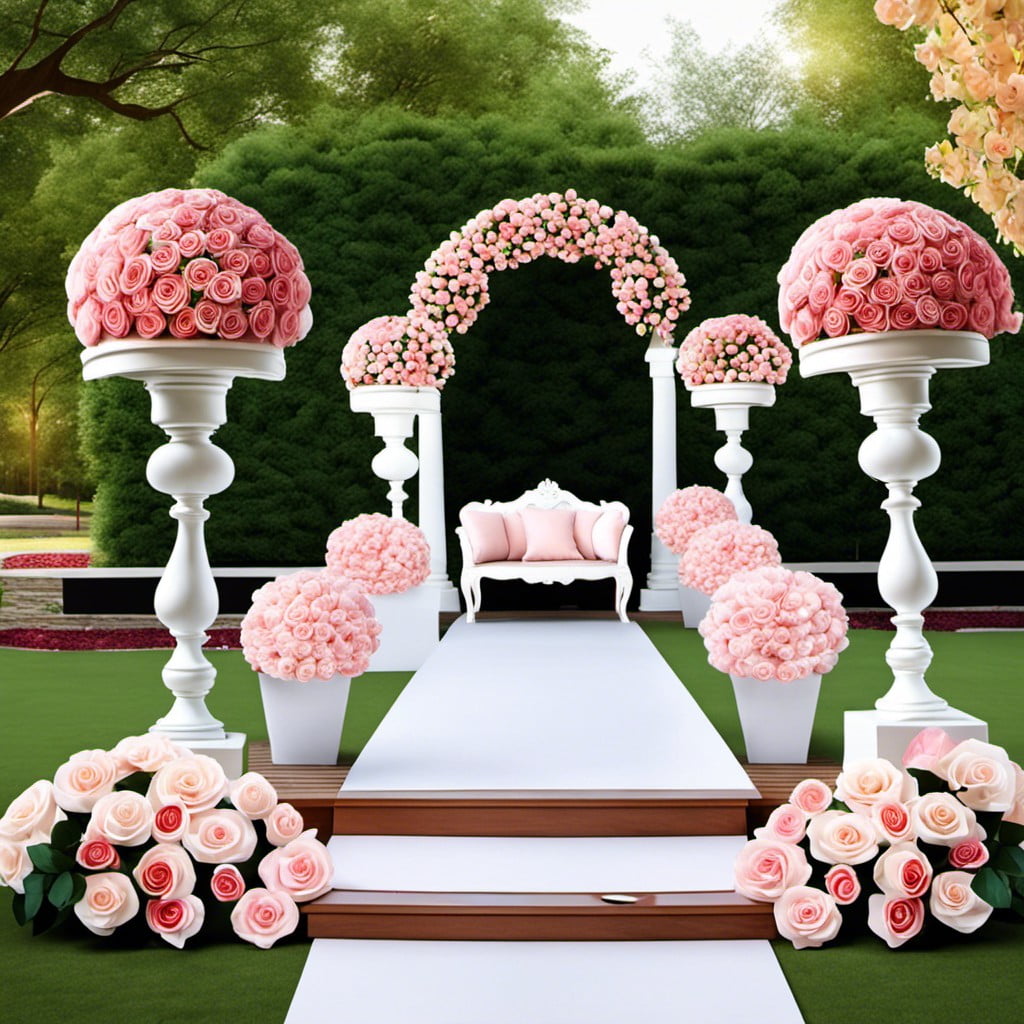 romantic rose garden theme