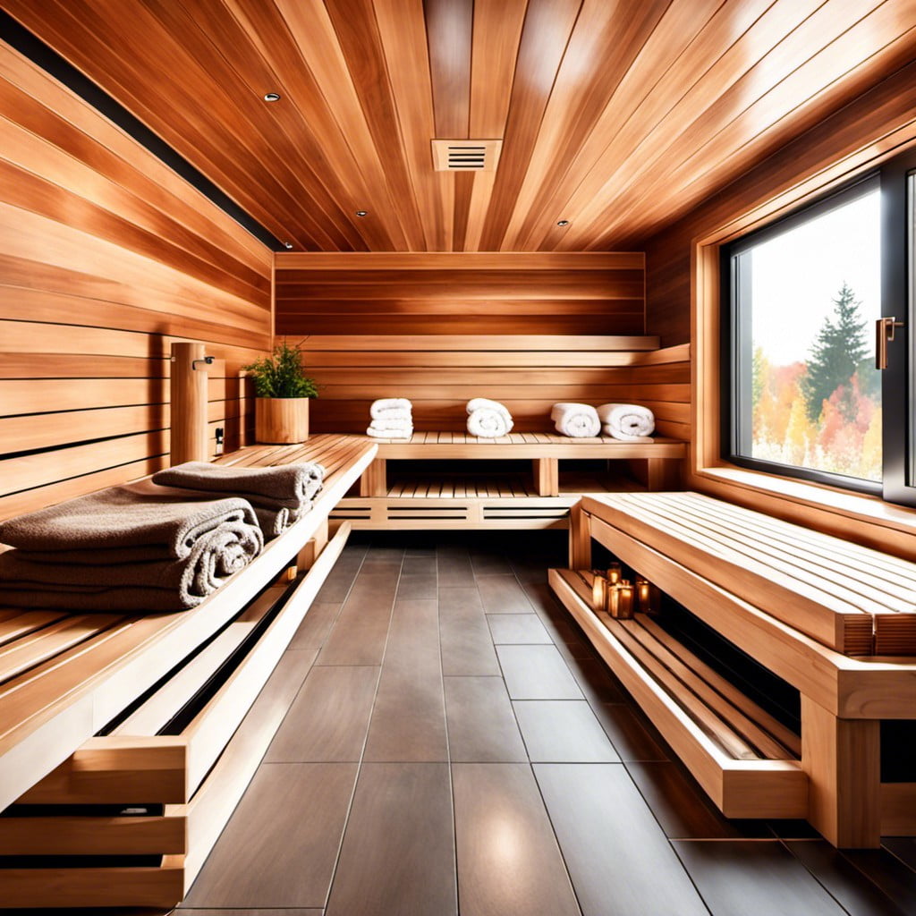 sauna installation