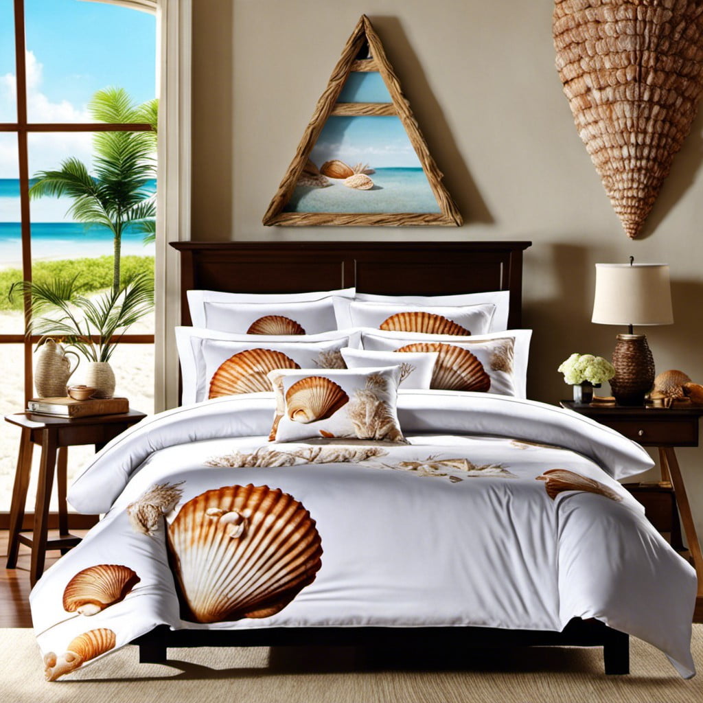 seashell bedding set