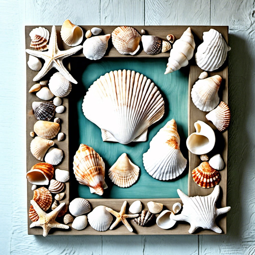 seashell wall art