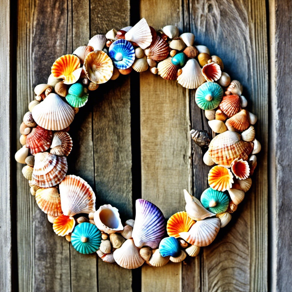 seashell wreath