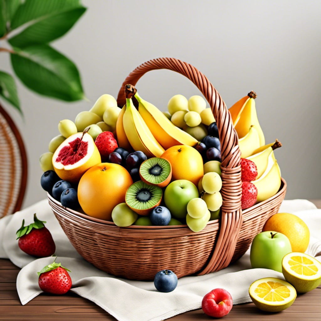 seasonal fresh fruit baskets