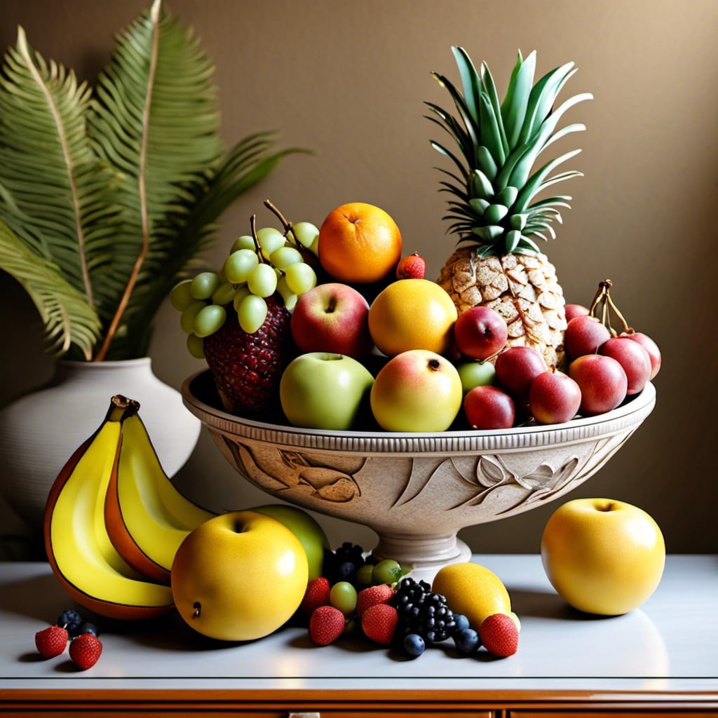 seasonal fruit bowl