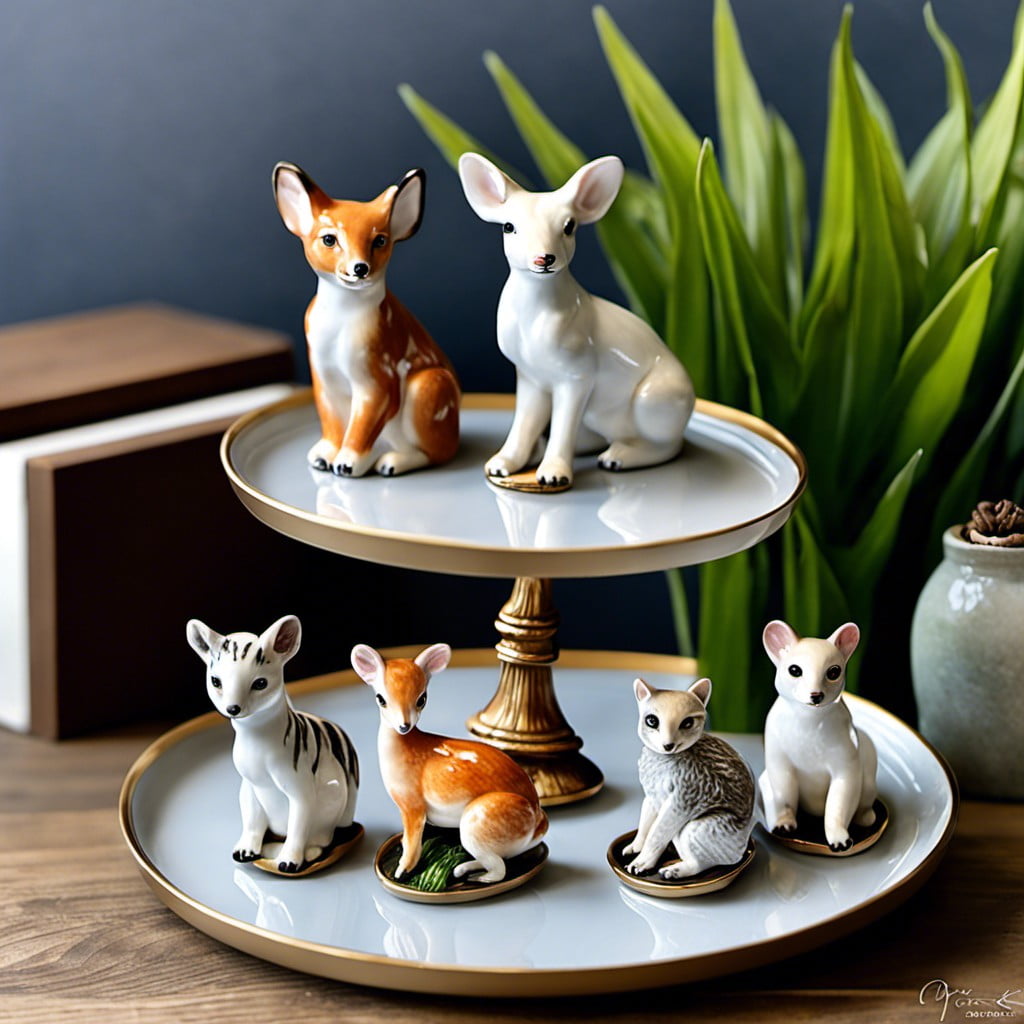 small porcelain animals