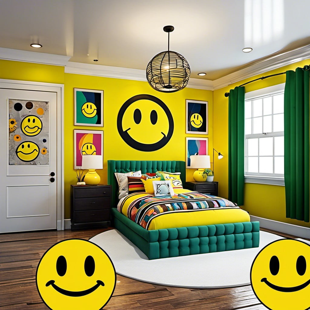 smiley face accents