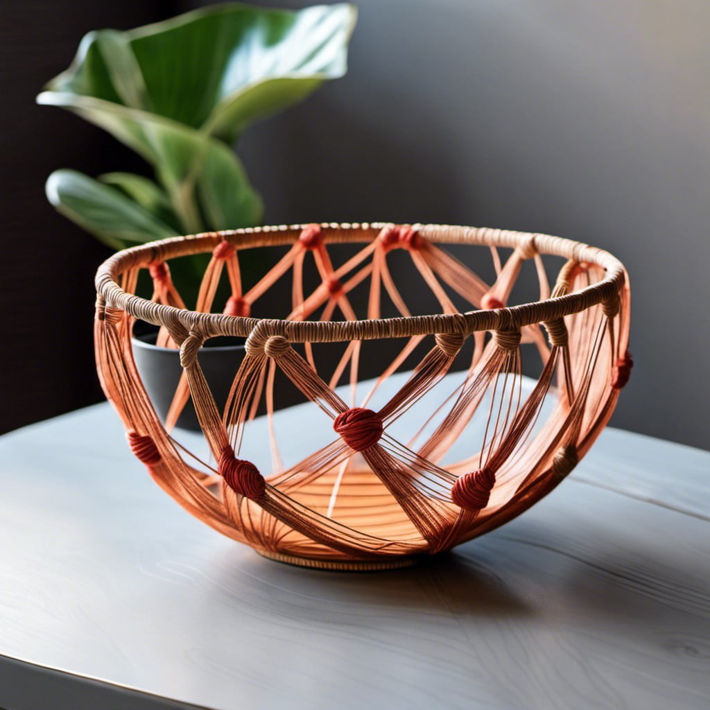string art bowl
