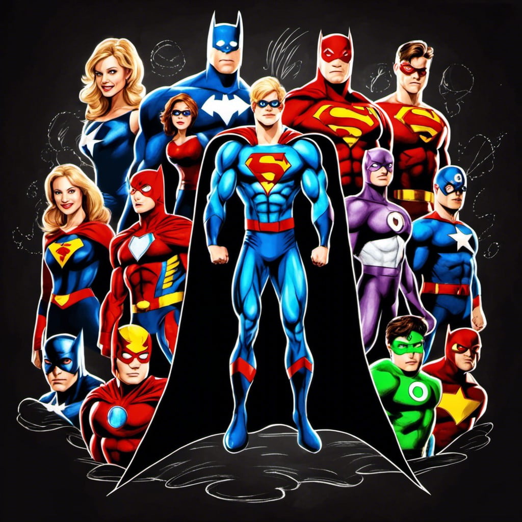 superhero characters