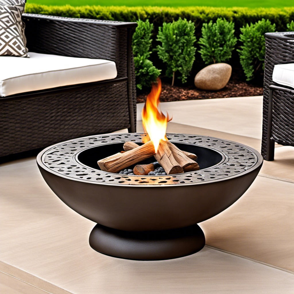table top fire pit