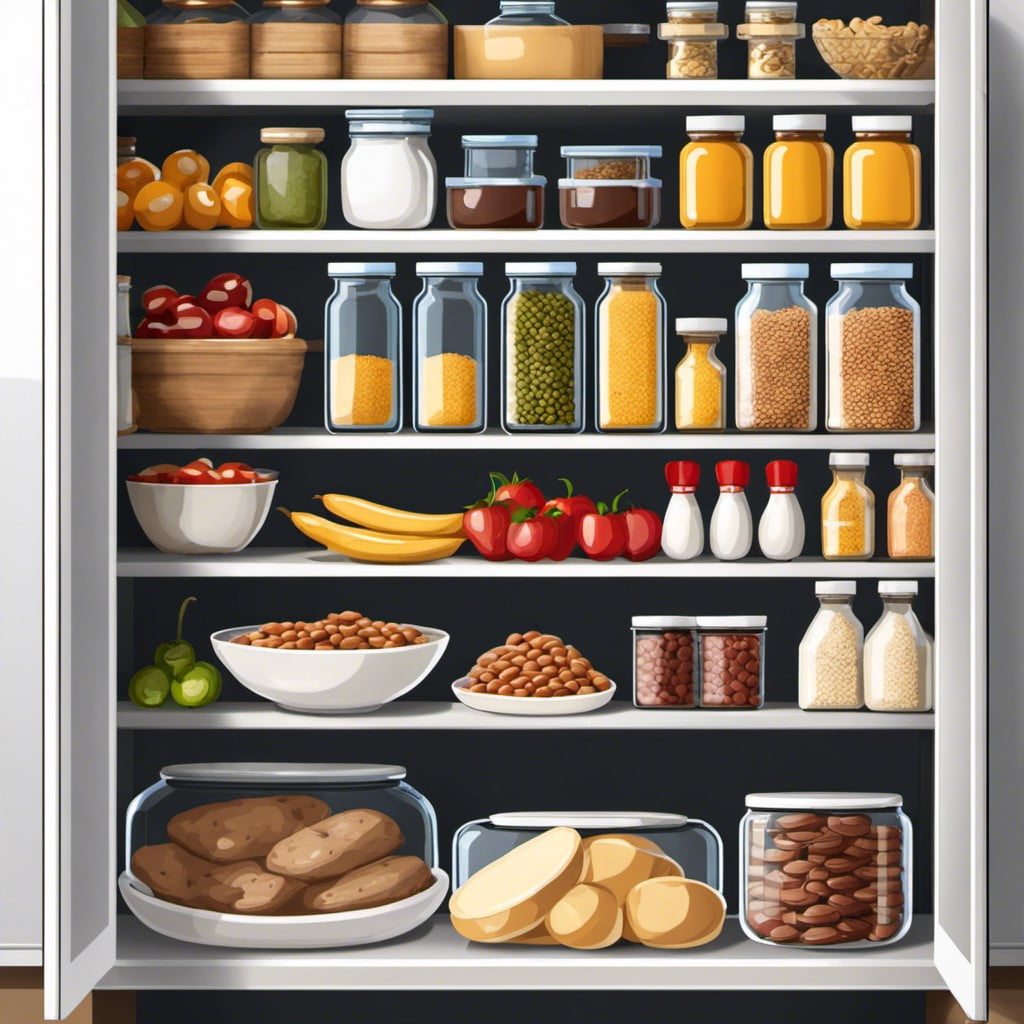 take stock of what you store in your pantry