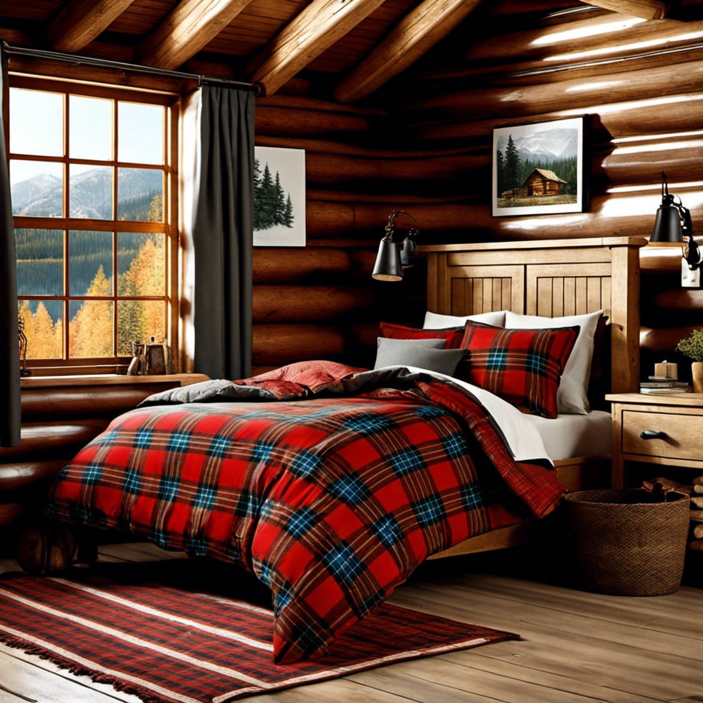 tartan bedding