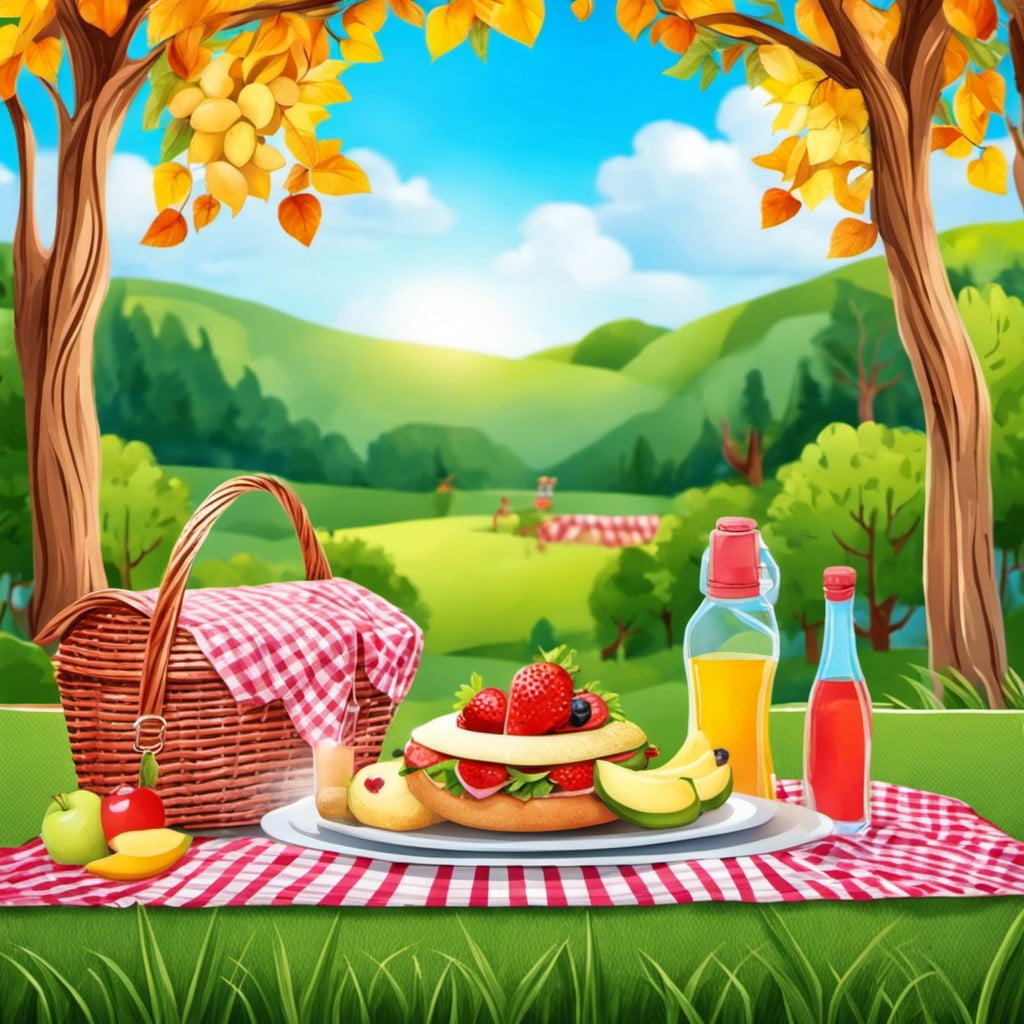 themed picnic banner