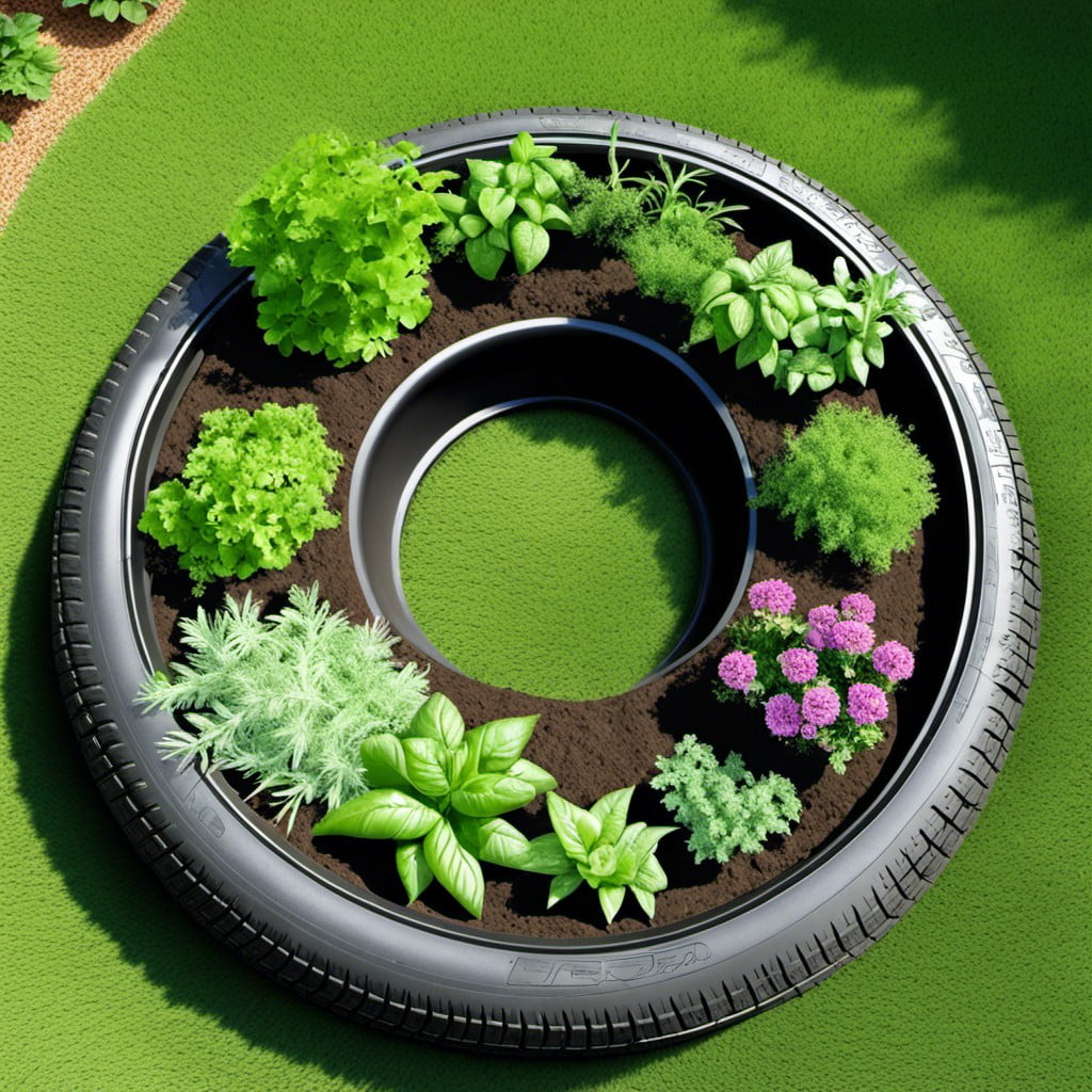 tire herb spiral