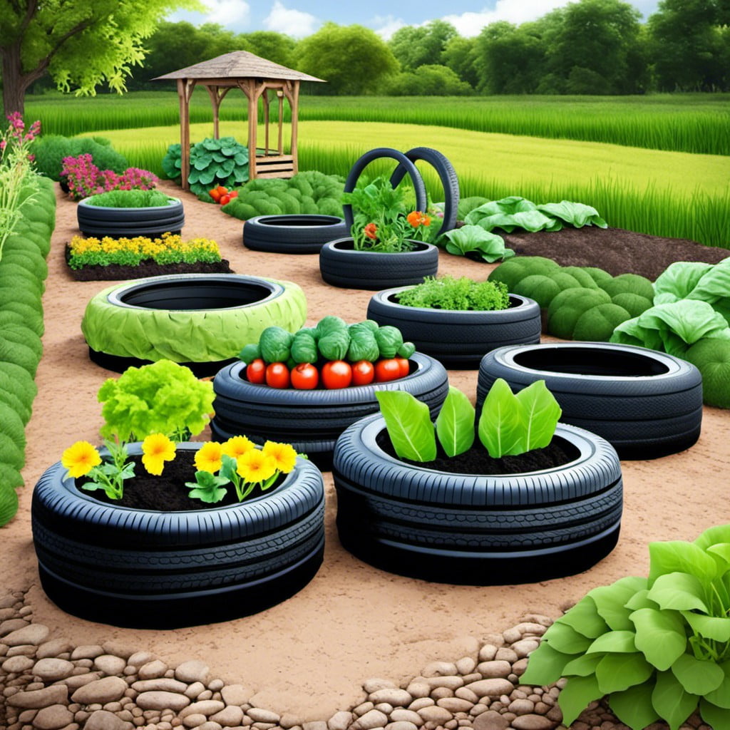 tire vegetable patch