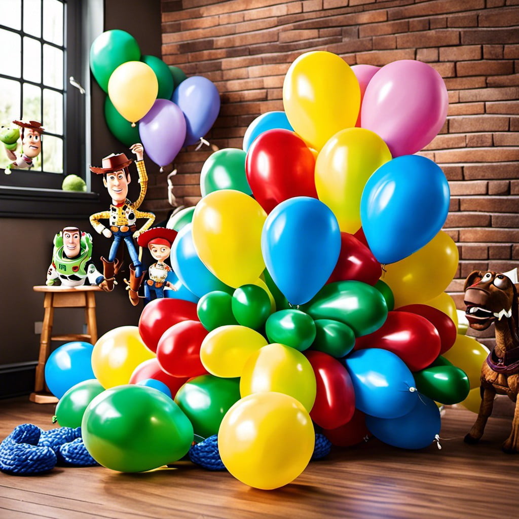 toy story themed balloons