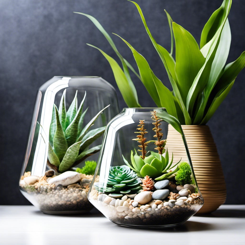 try terrarium style design