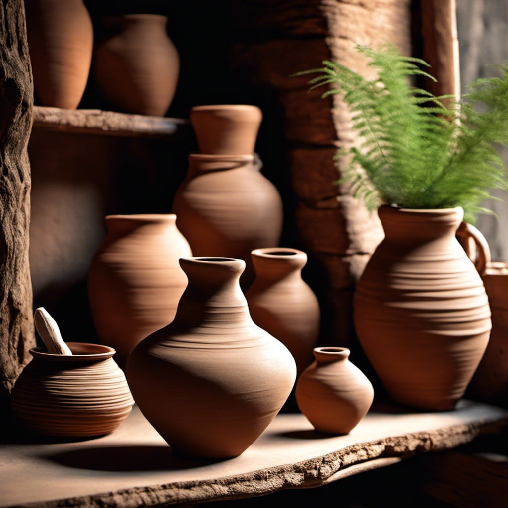 use handmade pottery
